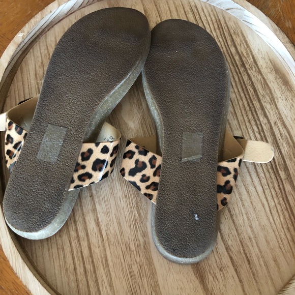 Leopard Print Blow Fish Malibu Sandals size 7 - Picture 7 of 8